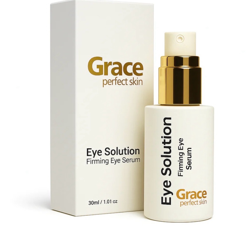 Grace Eye Solutine Firming Eye Serum - White & Gold new sealed $895